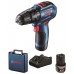 BOSCH GSB 12V-30 Akumulátorový kombinovaný skrutkovač, 12V, 2x 2,0Ah 06019G9100