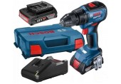 BOSCH GSB 18V-50 PROFESSIONAL Akumulátorový kombinovaný skrutkovač, 18V 2x2.0Ah 06019H5100