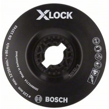 BOSCH Oporný tanier systému X-LOCK, 125 mm, jemný 2608601714