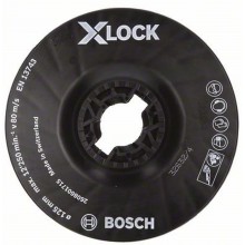 BOSCH Oporný tanier systému X-LOCK, 125 mm, stredný 2608601715