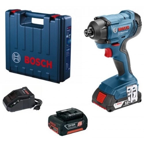 BOSCH GDR 180-LI Professional Rázový uťahovák 18 V, 2 x 3,0 Ah, kufor, 06019G5120 BOSCH GDR 180-LI Professional Rázový uťahovák 18 V, 2 x 3,0 Ah, kufor, 06019G5120