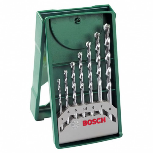 BOSCH 7dielna minisada vrtákov do kameňa X-Line, 2607019581