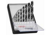 BOSCH Robust Line Sada špirálových vrtákov do dreva, 8dielna 2607010533