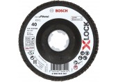BOSCH X-LOCK Best for Metal Lamelový brúsny kotúč X571, 115x22,23mm, G40 2608619197