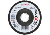 BOSCH X-LOCK Best for Metal Lamelový brúsny kotúč X571, 115x22,23mm, G60, 2608619198