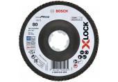 BOSCH X-LOCK Best for Metal Lamelový brúsny kotúč X571, 115x22,23mm, G80, 2608619199