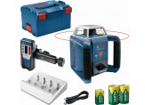 BOSCH GRL 400 H PROFESSIONAL Rotačný laser + LR 1, L-BOXX 0601061806
