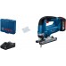 BOSCH GST 185-LI Akumulátorová priamočiara píla 1x 4,0 Ah, GAL 18V-20, kufor 06015B3023