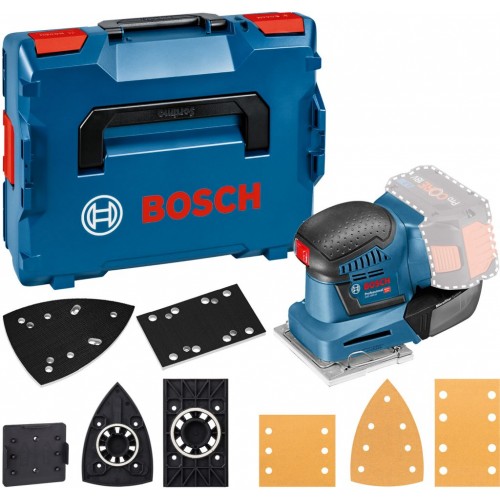 BOSCH GSS 18V-10 PROFESSIONAL Akumulátorová vibračná brúska (solo), L-BOXX 06019D0202