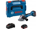 BOSCH GWS 18V-10 P Aku uhlová brúska, 2x 5,0Ah, L-BOXX 06019J4101