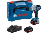 BOSCH GDS 18V-450 PC Aku rázový uťahovač, L-BOXX, GAL 18-40, 2x 5.0Ah 06019K4103
