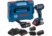 BOSCH GSR 18V-90 FC Vŕtací skrutkovač, 2x 4,0Ah, GAL 18V-40, L-BOXX 136 06019K6200
