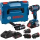 BOSCH GSR 18V-90 FC Vŕtací skrutkovač, 2x 4,0Ah, GAL 18V-40, L-BOXX 136 06019K6200