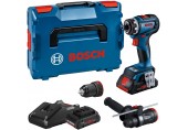 BOSCH GSR 18V-90 FC Vŕtací skrutkovač, 2× 4.0Ah, GAL 18V-40, L-BOXX 136 06019K6205