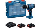 BOSCH GSB 18V-25 PROFESSIONAL Aku príklepový vŕtací skrutkovač, 2x 2,0Ah, kufor 06019K9304