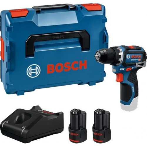 BOSCH GSR 12V-32 PROFESSIONAL Aku vŕtací skrutkovač, 2× 3,0 Ah, L-BOXX 06019N7007