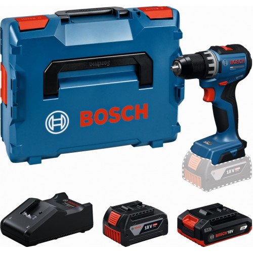 BOSCH GSR18V-52 PROFESSIONAL Aku vŕtací skrutkovač, 1 x 2,0Ah +1 x 4,0Ah,L-BOXX 06019S0024 BOSCH GSR18V-52 PROFESSIONAL Aku vŕtací skrutkovač, 1 x 2,0Ah +1 x 4,0Ah,L-BOXX 06019S0024