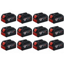BOSCH GBA PROFESSIONAL 18 V Súprava 12 batérií 5,0 Ah 0602494003