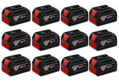 BOSCH GBA PROFESSIONAL 18 V Súprava 12 batérií 4,0 Ah 0602494004
