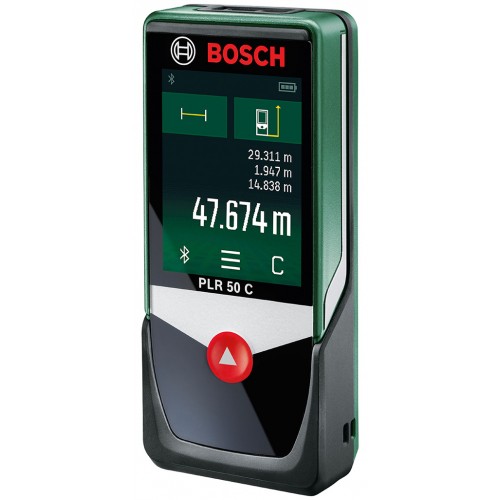 BOSCH PLR50 C Laserový diaľkomer 0603672200 BOSCH PLR50 C Laserový diaľkomer 0603672200