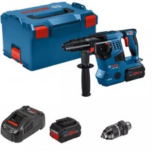 BOSCH GBH 18V-28 CF Vŕtacie kladivo SDS-Plus, L-BOXX, 2x 8.0Ah 0611921002