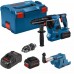 BOSCH GBH 18V-28 CF Vŕtacie kladivo SDS-Plus, GDE 18V-16, L-BOXX, 2x 8.0Ah 0611921003