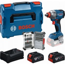 BOSCH PROFESSIONAL Súprava náradia GDX 18V-285+2×GBA 5.0Ah+31-dielna sada bitov 0615A500DY