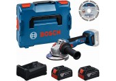 BOSCH GWS 18V-11 S PROFESSIONAL Súprava náradia, 2× GBA 5.0Ah + kotúč + L-BOXX 0615A500E6