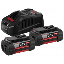 BOSCH 2× GBA 36V 6.0AH + GAL 3680 CV PROFESSIONAL Základná súprava 1600A00L1U