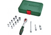 BOSCH 14-dielna súprava 1” nástrčných kľúčov 1600A02BY0