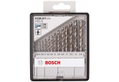 BOSCH 10-dielna súprava vrtákov do kovu HSS-G Robust Line, 135°, 1,5–6,5 mm 2607010538