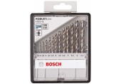 BOSCH 10-dielna súprava vrtákov do kovu HSS-G Robust Line, 135°, 1,5–6,5 mm 2607010538