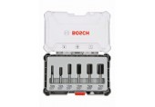 BOSCH Sada frézovacích bitov, rovný 8 mm driek 2607017466