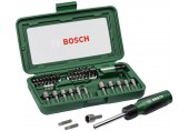 BOSCH 46dielna sada so skrutkovačom 2607019504