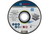BOSCH Rezací kotúč PRO Stainless Steel and Metal, 115 × 1,6 × 22,23 mm, rovný 2608603170
