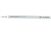 BOSCH Listy do priamočiarej píly PRO Multi Material thick and thin T345XF, 132 mm, 5 ks
