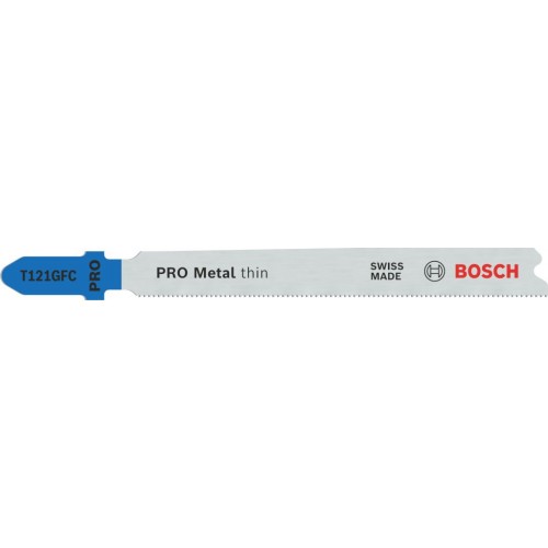BOSCH List do priamočiarej píly PRO Metal thin T121GFC 92 mm, 3 ks 2608655103