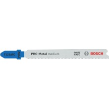 BOSCH List do priamočiarej píly PRO Metal medium T121AFC 92 mm, 5 ks 2608655106