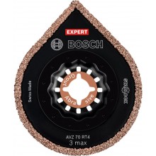 BOSCH Multifunkčná doska na maltu EXPERT 3 max AVZ 70 RT4, 70 mm, 10 ks 2608900042