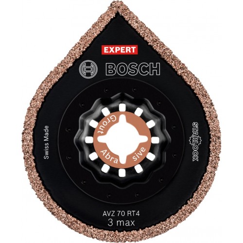 BOSCH Multifunkčná doska na maltu EXPERT 3 max AVZ 70 RT4, 70 mm, 10 ks 2608900042