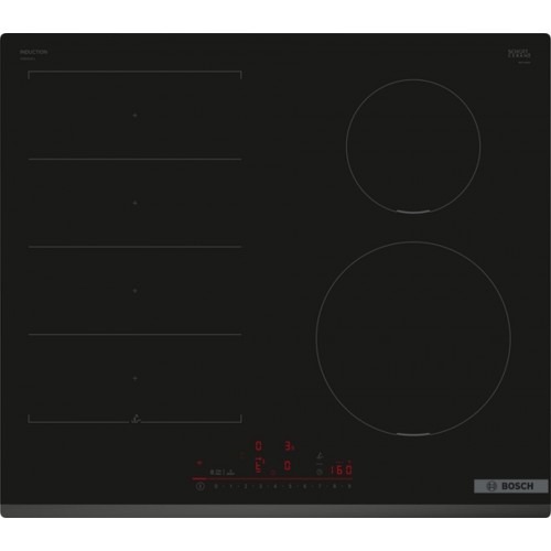Bosch Séria 6 Indukčná varná doska 60 cm čierna, inštalácia na pracovnú dosku PIX631HC1E