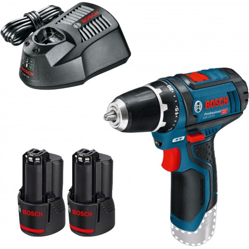 BOSCH GSR 10,8-2-LI Aku vŕtací skrutkovač 2x1,5Ah/12V 0601868107 BOSCH GSR 10,8-2-LI Aku vŕtací skrutkovač 2x1,5Ah/12V 0601868107