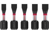 BOSCH Bity PRO SL Impact, SL4,5, SL5,5 (2×), SL5,5, SL6,5, 25 mm, 5 ks 2608521U60