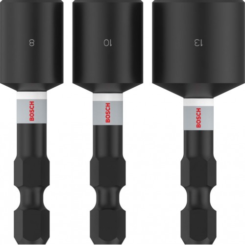 BOSCH PRO Nutsetter Impact, 8 x 50, 10 x 50, 13 x 50 mm, 3 ks 2608521U64