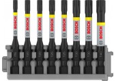 BOSCH Bit PRO Torx Impact, T15, T20 (x2), T25 (x2), T30 (x2), T40, 55 mm, 8 ks 2608522329