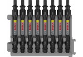 BOSCH Obojstranné bity PRO Impact s Pick and Click balením, T20, 65 mm, 8 ks 2608522339
