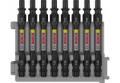 BOSCH Obojstranné bity PRO Impact s Pick and Click balením, T25, 65 mm, 8 ks 2608522340