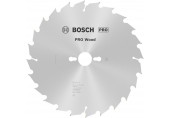 BOSCH Kotúč PRO Wood na drevo pre okružné píly, 254 × 2,8 × 30 mm, T24 2608838412