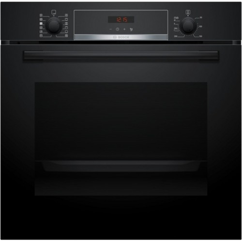 Bosch Séria 4 Zabudovateľná rúra s prídavnou parou 60 x 60 cm čierna HQA574BB3