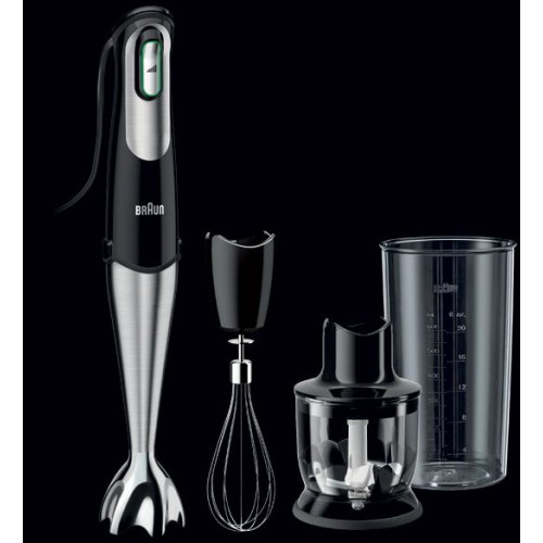 BRAUN Ponorný mixér Multiquick 7 MQ 725 Omelette, čierna/nerez 41001248 BRAUN Ponorný mixér Multiquick 7 MQ 725 Omelette, čierna/nerez 41001248